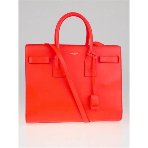 Saint Laurent Orange Handbags for Women .